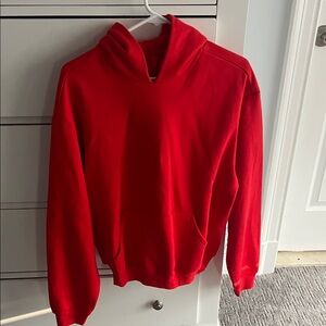 Red medium skims hoodie
